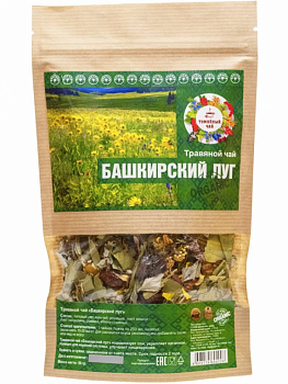 Чай травяной 50 гр башкирский луг пакет Целебные травы