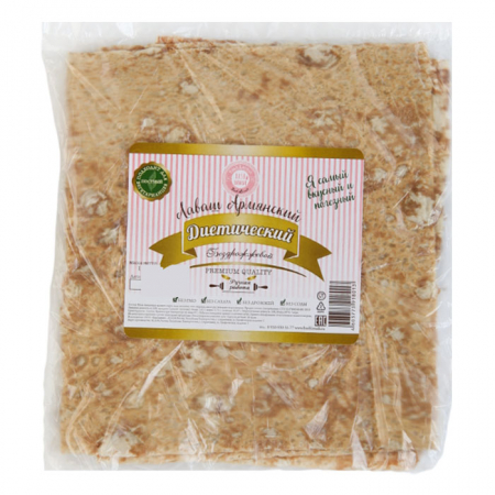 Лаваш Армянский диетический 175гр бездрожжевой