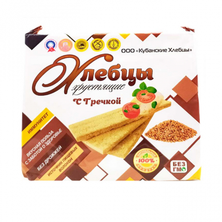 Хлебцы Кубанские 100гр с гречкой