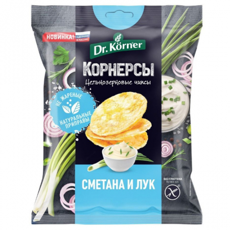 Корнерсы Dr.Korner 50гр сметана/лук
