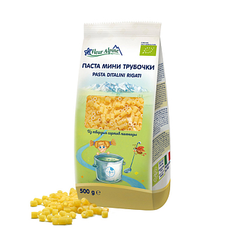 Макаронные изд. Паста Fleur Alpine мини трубочки 500гр