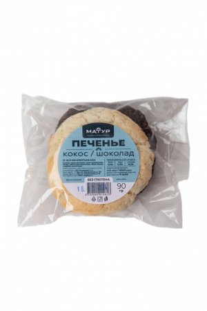 Печенье кокос/шоколад 90г без глютена