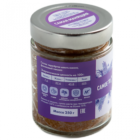 Паста Самое То! 250г кокос с фиником