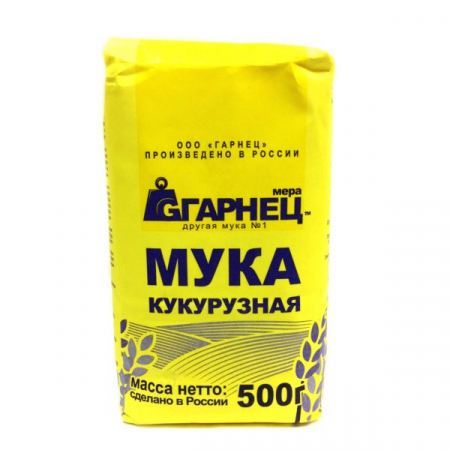 Мука Гарнец Кукурузная 500гр