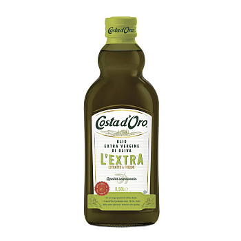 Масло оливковое Costa d'Ora 500мл ст/б EV нераф