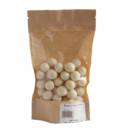 Миндаль в белой глазури КФ Белое озеро