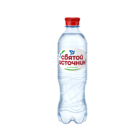 Вода Святой Источник 0,5л газ. пл/б
