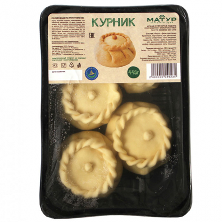 Курник п/ф 4шт/448гр конт